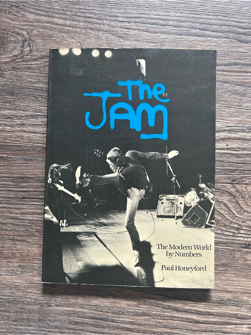 The Jam "The Modern World by Numbers" Book - Black & Blue Cover
